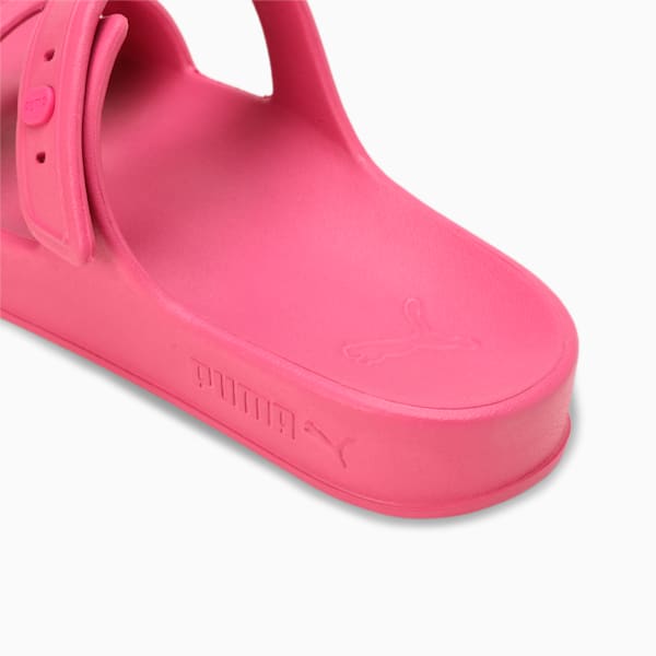 PUMA Coscon Women's Sandals, Glowing Pink, extralarge-IND