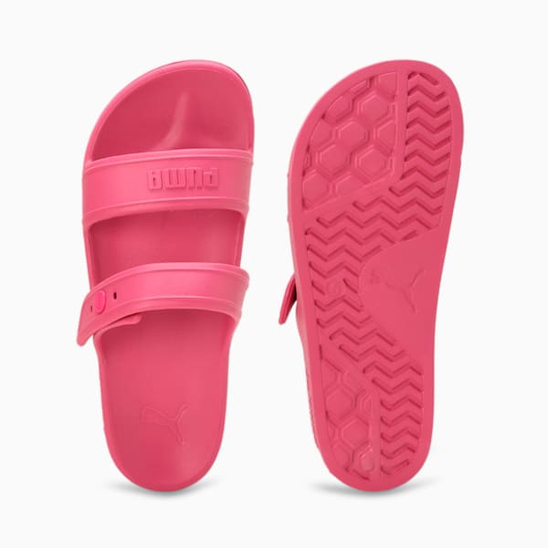 PUMA Coscon Women's Sandals, Glowing Pink, extralarge-IND