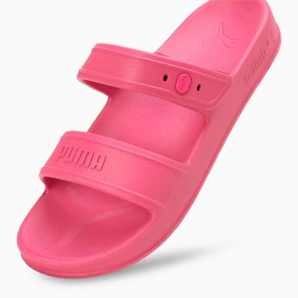 PUMA Coscon Women's Sandals, Glowing Pink, extralarge-IND