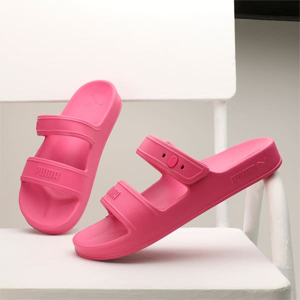 Coscon Women's Sandals, Glowing Pink, extralarge-IND