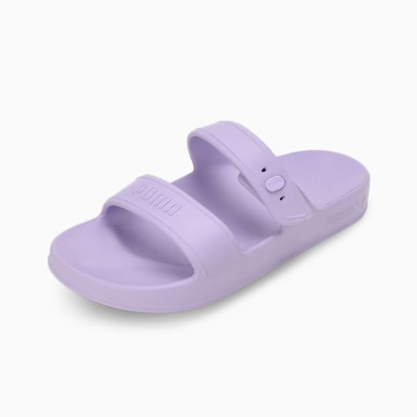 PUMA Coscon Women's Sandals, Vivid Violet, extralarge-IND