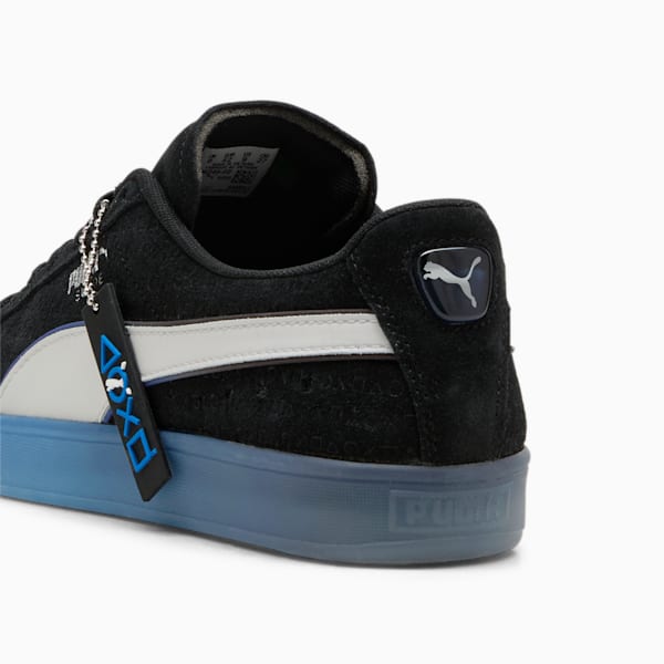 Sneakers PUMA x PLAYSTATION® Suede pour homme, PUMA Black-Glacial Gray, extralarge