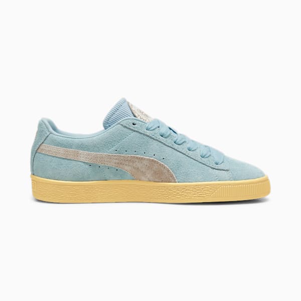 ユニセックス PUMA x PTC スウェード B スニーカー, Turquoise Surf-Vapor Gray, extralarge-JPN