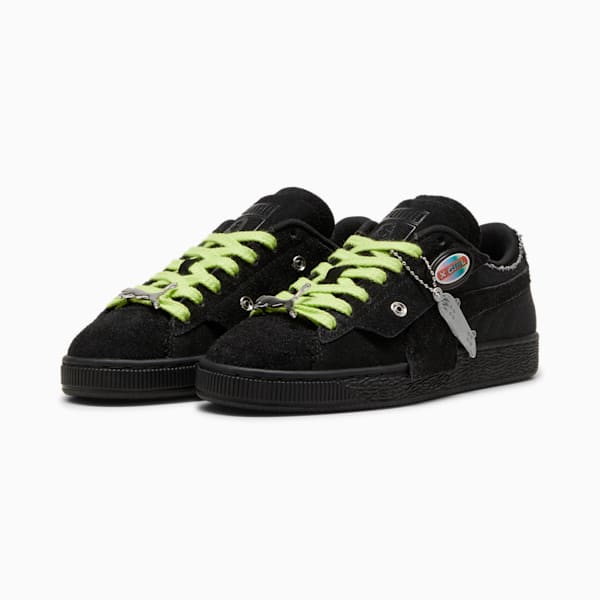 Puma noir daim femme new arrivals