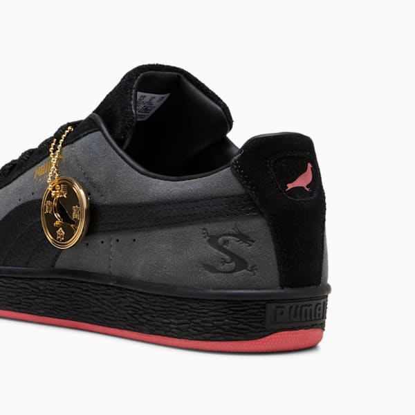 Tenis PUMA x STAPLE Suede, PUMA Black-Shadow Gray, extralarge