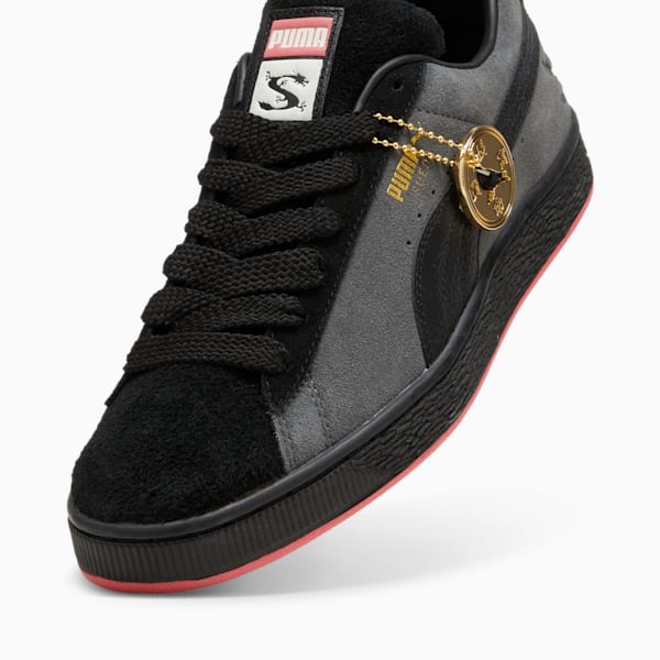 Tenis PUMA x STAPLE Suede, PUMA Black-Shadow Gray, extralarge