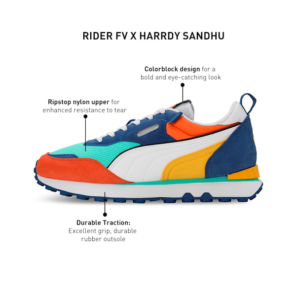 Puma colorblock sneakers discount