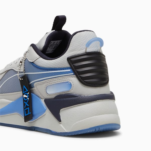 Sneakers PUMA x PLAYSTATION® RS-X pour homme, Glacial Gray-Blue Skies, extralarge