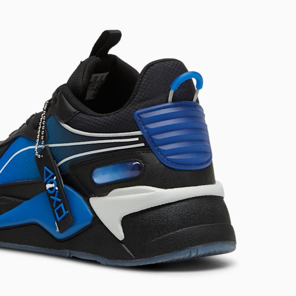 Tenis PUMA x PLAYSTATION® RS-X, PUMA Black-PUMA Team Royal, extralarge