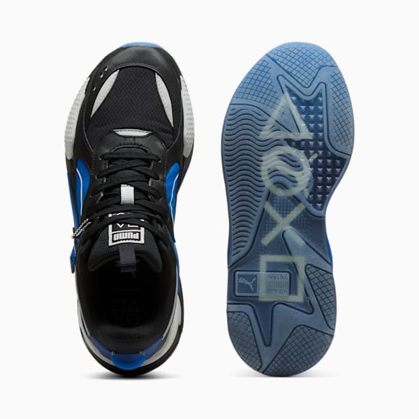 Tenis PUMA x PLAYSTATION® RS-X, PUMA Black-PUMA Team Royal, extralarge