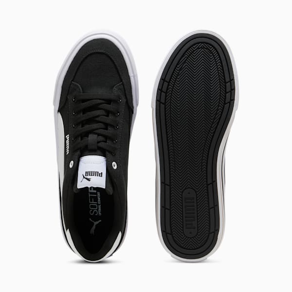 Tenis Court Classic Vulc Formstrip, PUMA Black-PUMA White, extralarge