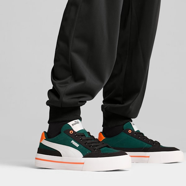 Tenis Court Classic Vulc Formstrip, Dark Myrtle-Silver Mist-PUMA White, extralarge