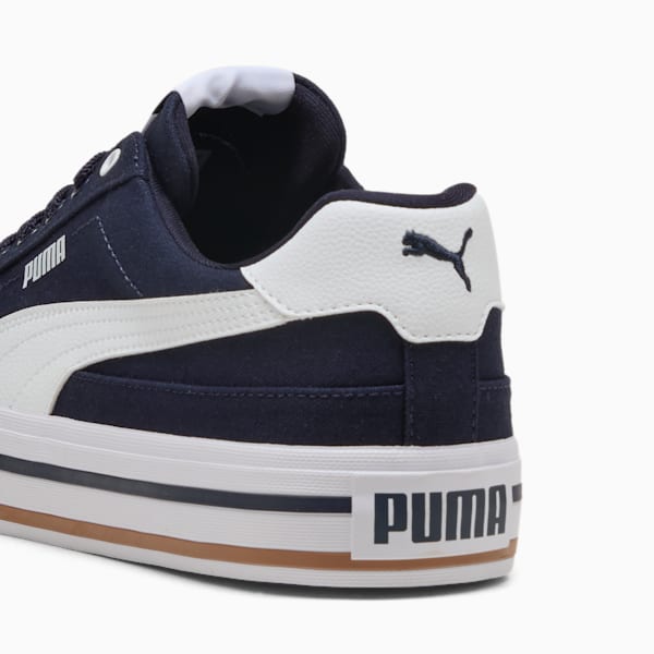 Court Classic Vulcanised Formstrip Unisex Sneakers, New Navy-PUMA White, extralarge
