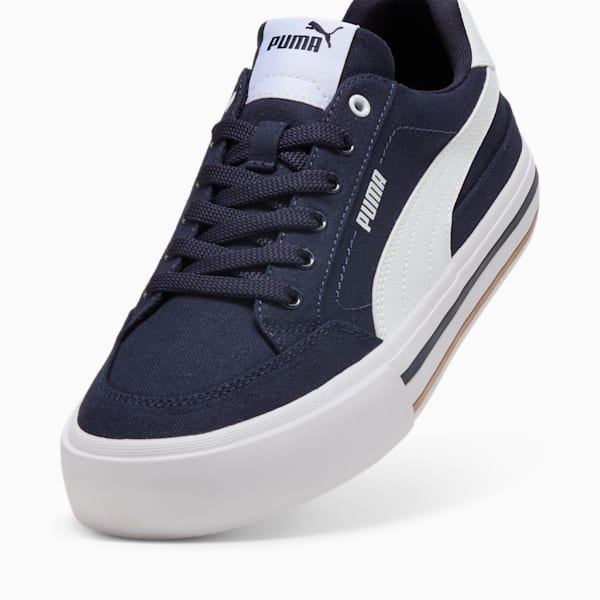 Court Classic Vulcanised Formstrip Unisex Sneakers, New Navy-PUMA White, extralarge