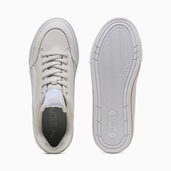 Court Classic Vulcanised Formstrip Unisex Sneakers, Feather Gray-PUMA White, extralarge