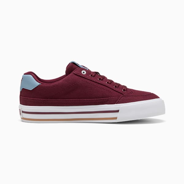 Court Classic Vulcanised Formstrip Unisex Sneakers, Ruby Shimmer-Cool Blue, extralarge