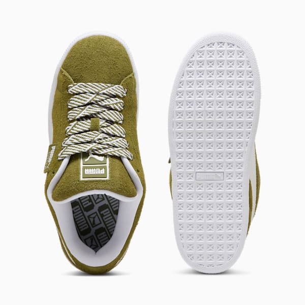 Sneakers Suede XL Soft, femme, Olive Green-PUMA White, extralarge