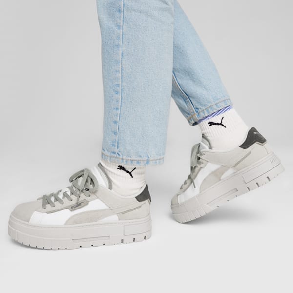 Tenis para mujer Mayze Crashed, Feather Gray, extralarge