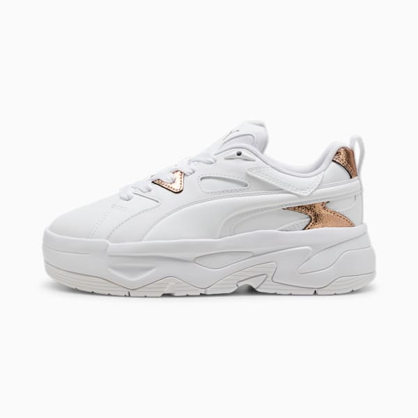 BLSTR Glam Women's Sneakers, PUMA White-Copper Rose, extralarge-AUS