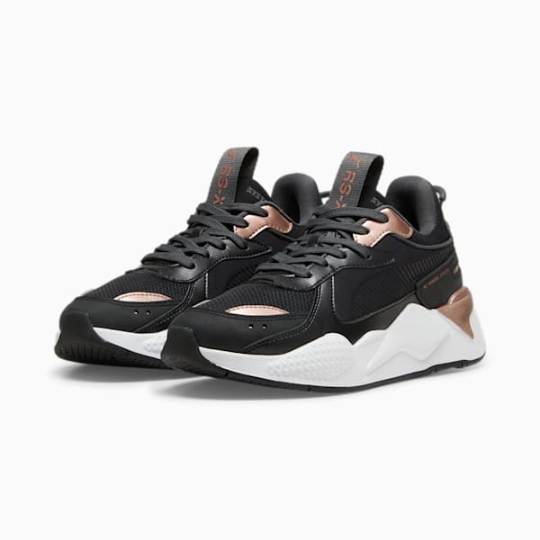 ウィメンズ RS-X グラム スニーカー, PUMA Black-PUMA White, extralarge-JPN