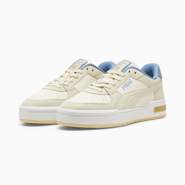 Tenis CA Pro RE:ESCAPE para hombre, PUMA White-Alpine Snow-Chamomile, extralarge