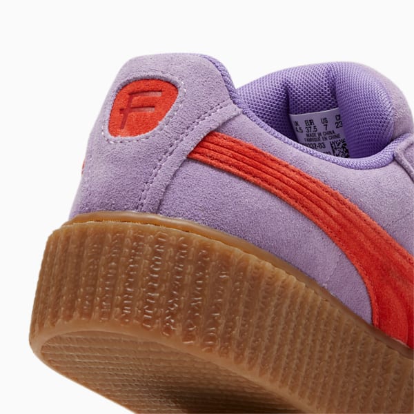 ユニセックス FENTY x PUMA CREEPER PHATTY スニーカー, Lavender Alert-Burnt Red-Gum, extralarge-JPN