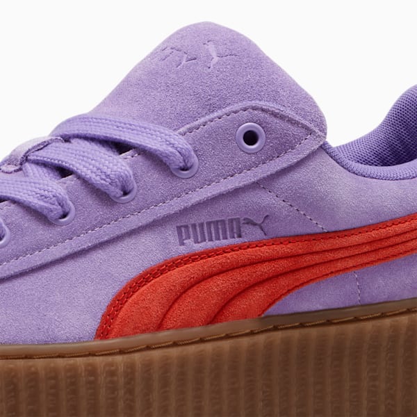 Tenis FENTY x PUMA Creeper Phatty, Lavender Alert-Burnt Red-Gum, extralarge