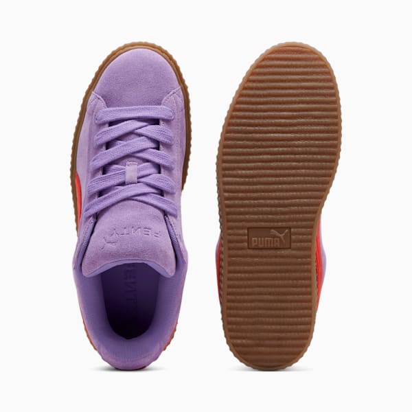 Tenis FENTY x PUMA Creeper Phatty, Lavender Alert-Burnt Red-Gum, extralarge
