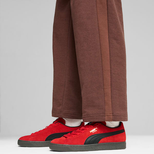 Suede Terrace Sneakers, For All Time Red-Gum, extralarge
