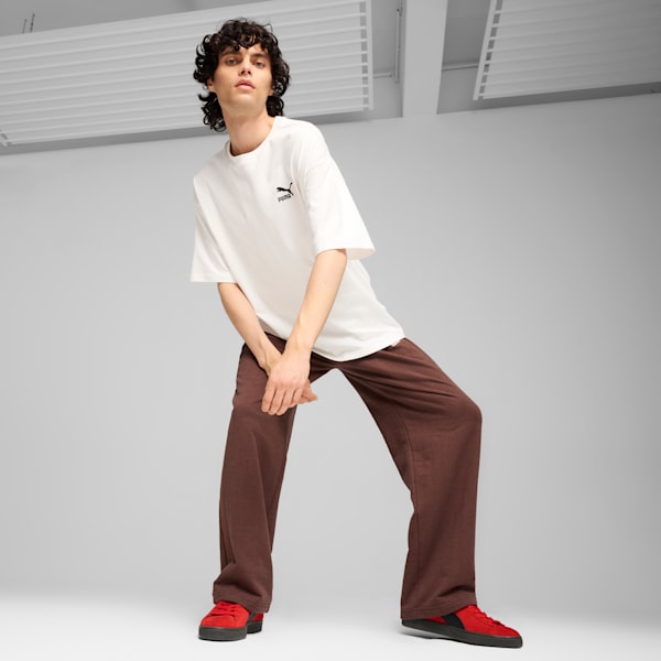 Suede Terrace Sneakers, For All Time Red-Gum, extralarge