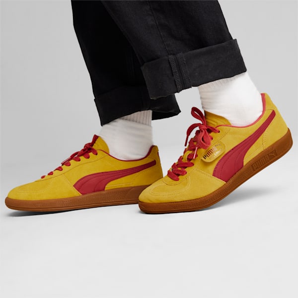 Palermo Sneakers, Pelé Yellow-Club Red, extralarge