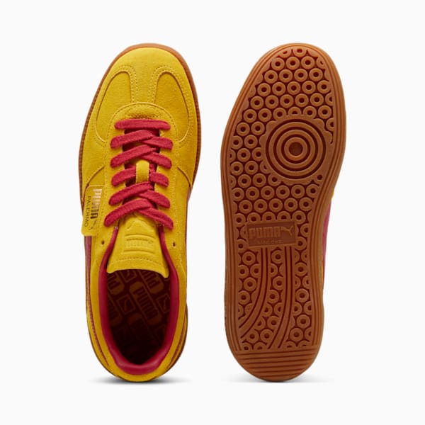 Sneakers Palermo, Pelé Yellow-Club Red, extralarge