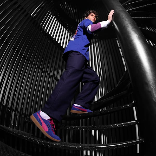 Palermo Sneakers, Lapis Lazuli-Magenta Gleam-Gum, extralarge-IND