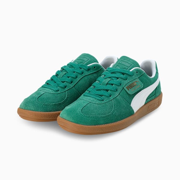 Palermo Sneakers, Vine-PUMA White-PUMA Gold, extralarge-IND