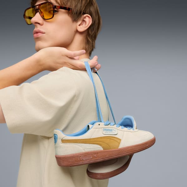 Tenis Palermo, Warm White-Archive Gold, extralarge