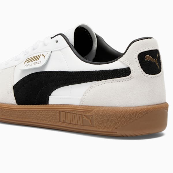 Palermo Leather Men's Sneakers, PUMA White-Vapor Gray-Gum, extralarge