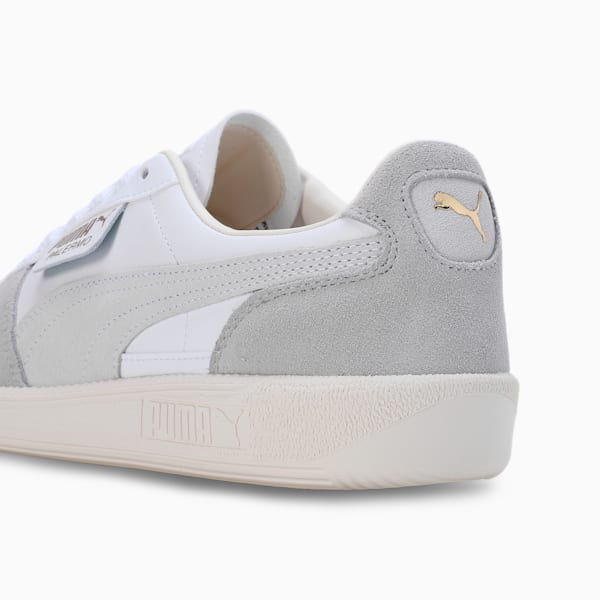 Palermo Lth Sneakers, PUMA White-Cool Light Gray-Sugared Almond, extralarge-IND