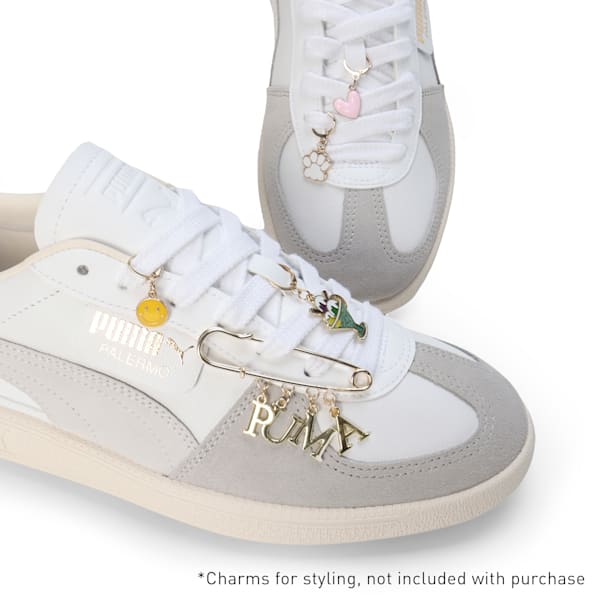 Palermo Lth Sneakers, PUMA White-Cool Light Gray-Sugared Almond, extralarge-IND