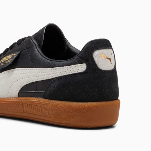 Palermo Leather Sneakers Unisex, PUMA Black-Feather Gray-Gum, extralarge-GBR
