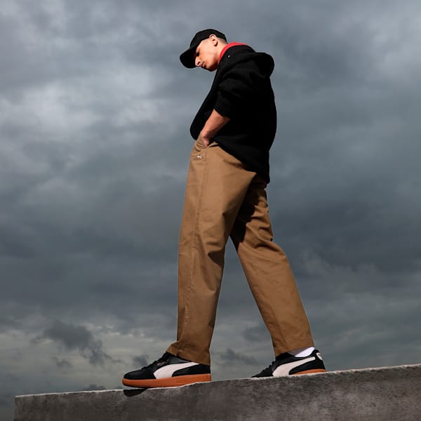Palermo Lth Sneakers, PUMA Black-Feather Gray-Gum, extralarge-IND
