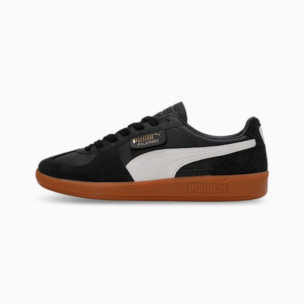 Palermo Lth Sneakers, PUMA Black-Feather Gray-Gum, extralarge-IND