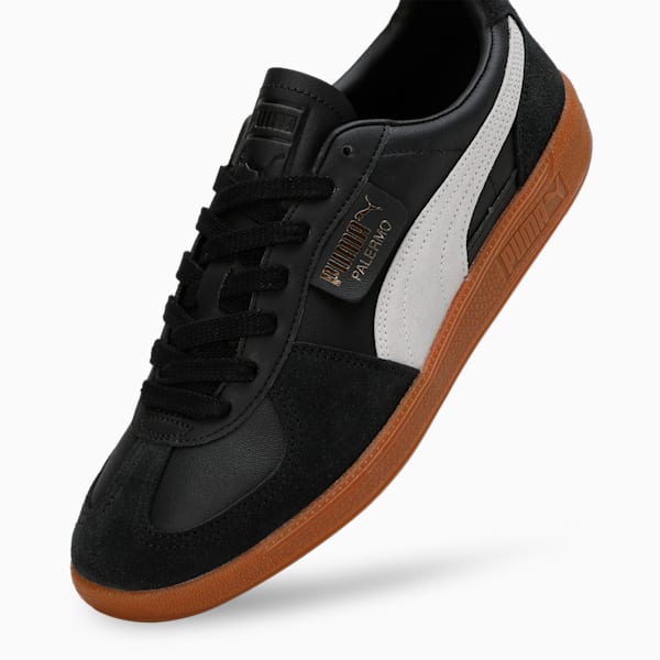 Palermo Lth Sneakers, PUMA Black-Feather Gray-Gum, extralarge-IND