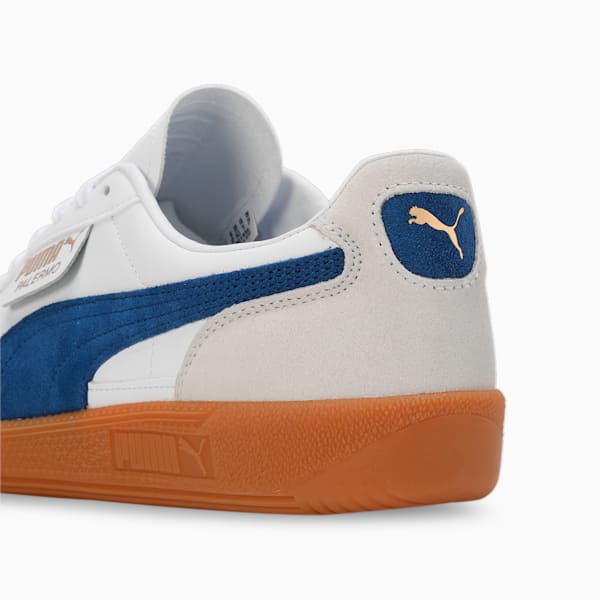 Palermo Lth Sneakers, PUMA White-Vapor Gray-Clyde Royal, extralarge-IND