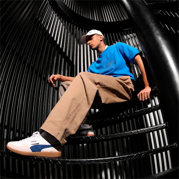Palermo Lth Sneakers, PUMA White-Vapor Gray-Clyde Royal, extralarge-IND