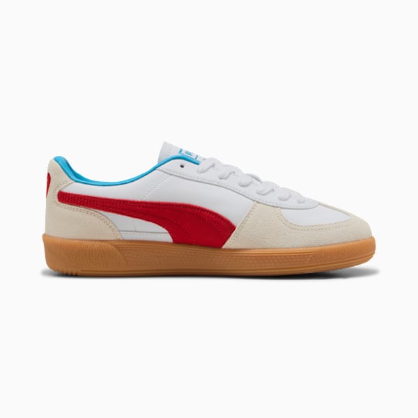 Sneakers en cuir Palermo, PUMA White-For All Time Red, extralarge