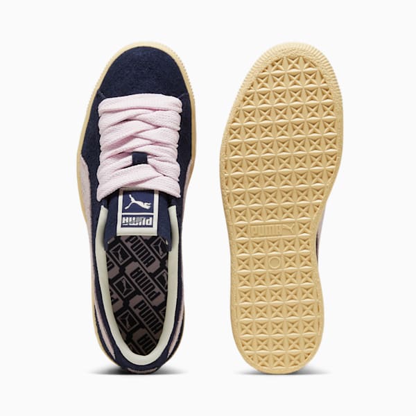 Tenis para mujer Suede VTG B-Girl, PUMA Navy-Light Straw, extralarge