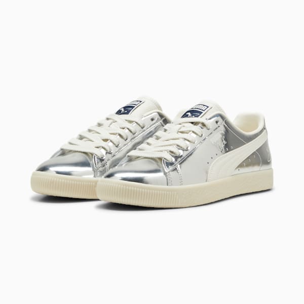 Clyde 3024 Sneakers, PUMA Silver-Warm White, extralarge