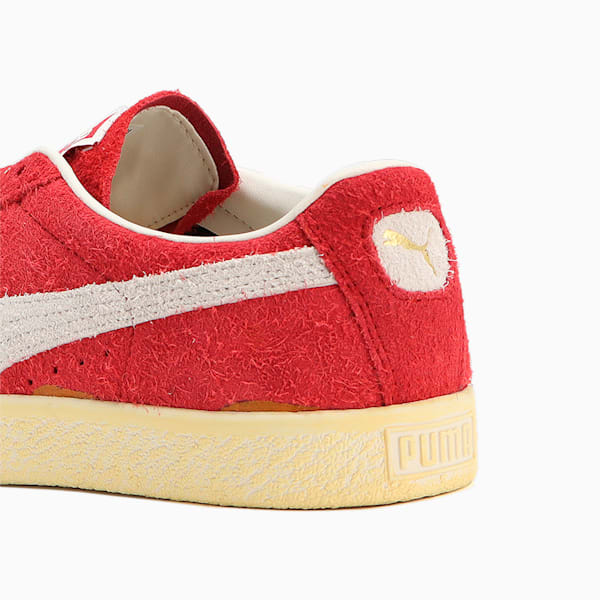 ユニセックス スウェード ヴィンテージ NEVERWORN III スニーカー, Warm White-Club Red, extralarge-JPN