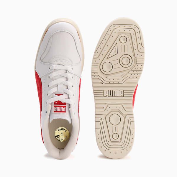 ユニセックス スリップストリーム ロー NEVERWORN III スニーカー, PUMA White-Club Red-Warm White, extralarge-JPN