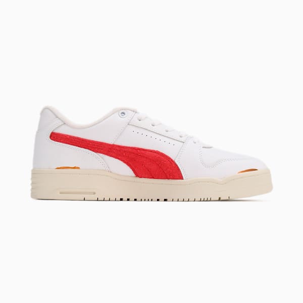 ユニセックス スリップストリーム ロー NEVERWORN III スニーカー, PUMA White-Club Red-Warm White, extralarge-JPN